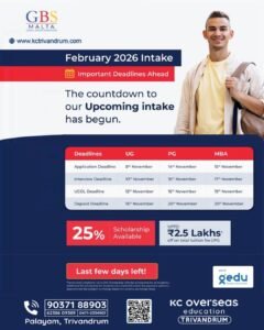 Study Visa Consultant in Trivandrum