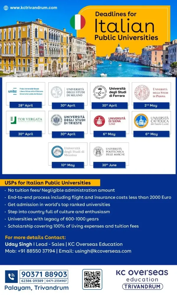 Study Visa Consultant in Trivandrum